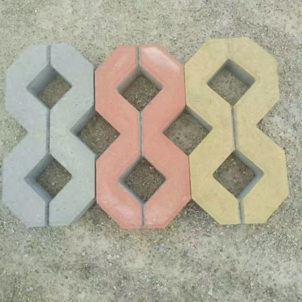 八字植草砖